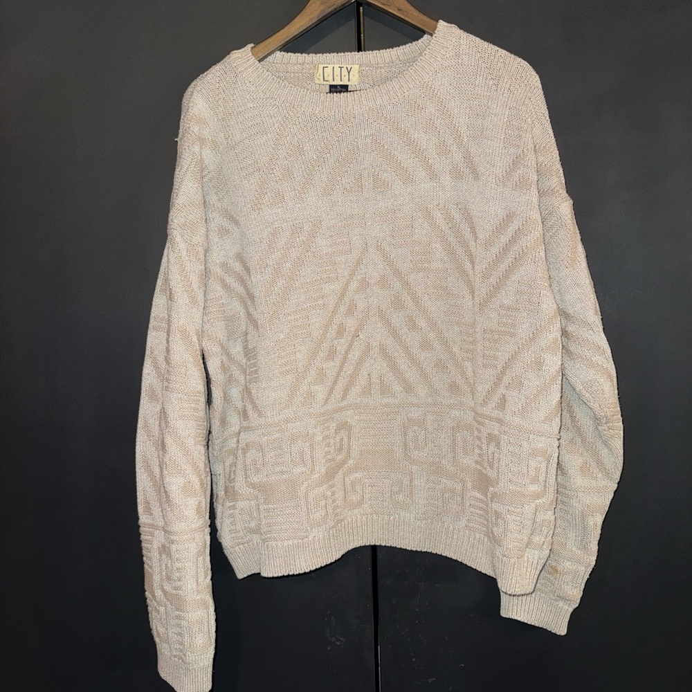 Vintage 90s Crop Sweater Chunky